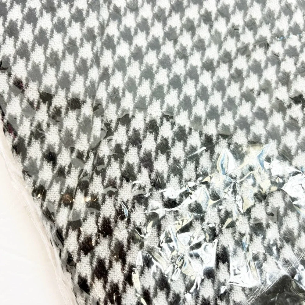 MEN SCARF WINTER 100% VISCOSEGREY BLACK PRINT DESIGN BRAND NEW